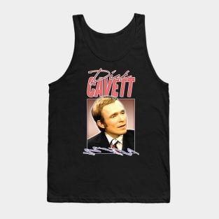 Retro Dick Cavett / Aesthetic Fan Art Design Tank Top